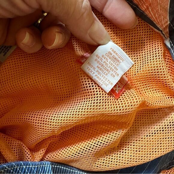 Tommy Bahama Relax Mens MEDIUM GREY ORANGE BLUE Board shorts Swim Trunks - Picture 6 of 9